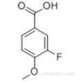 3-фтор-4-метоксибензойная кислота CAS 403-20-3
